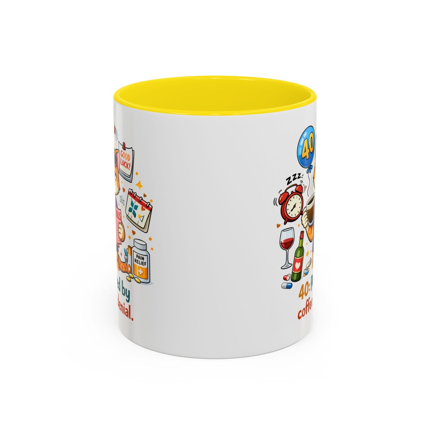 Birthday Mug - 40 Powered By
