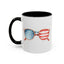 4th of July - Sunglasses Flag