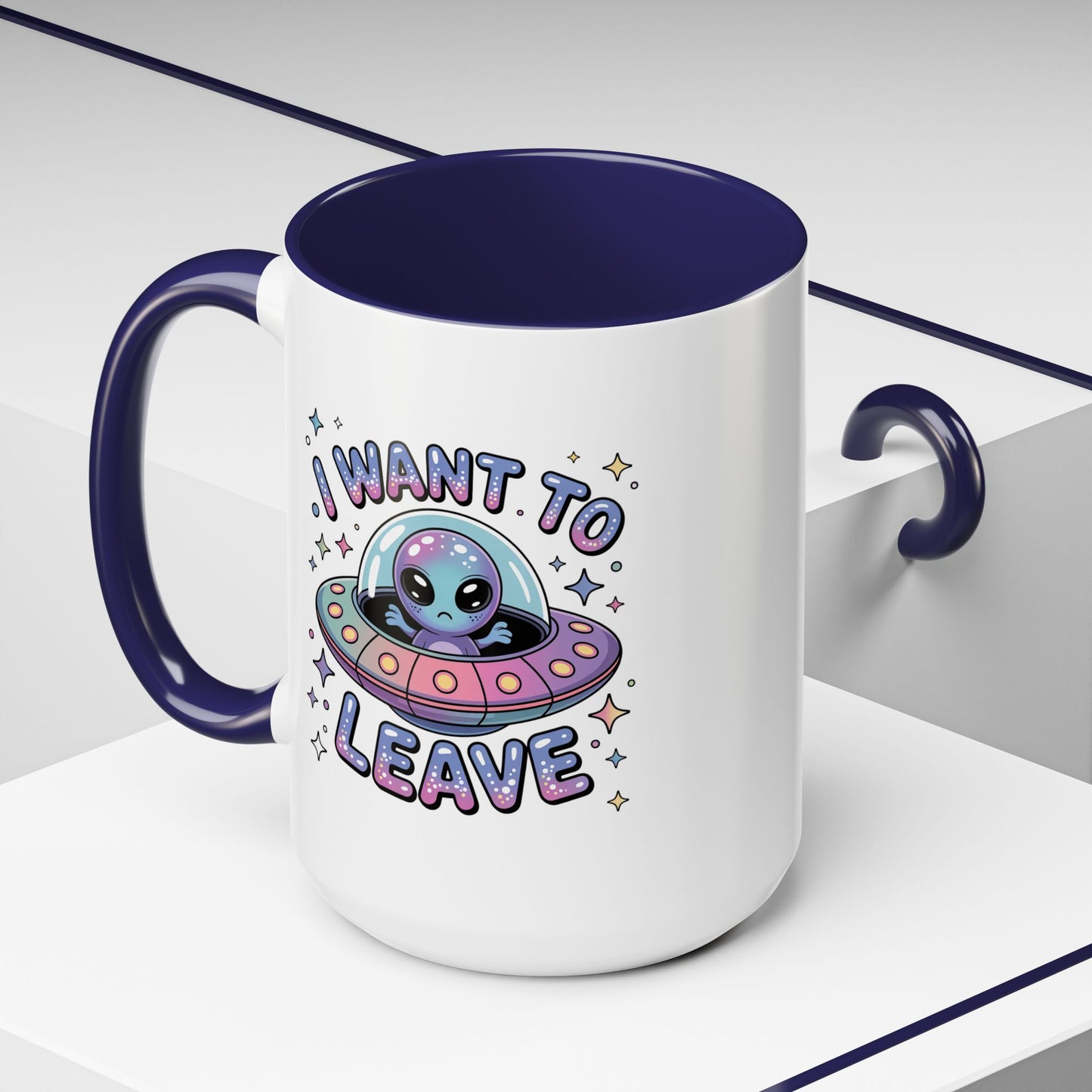 Alien Mug - I Want To Leave