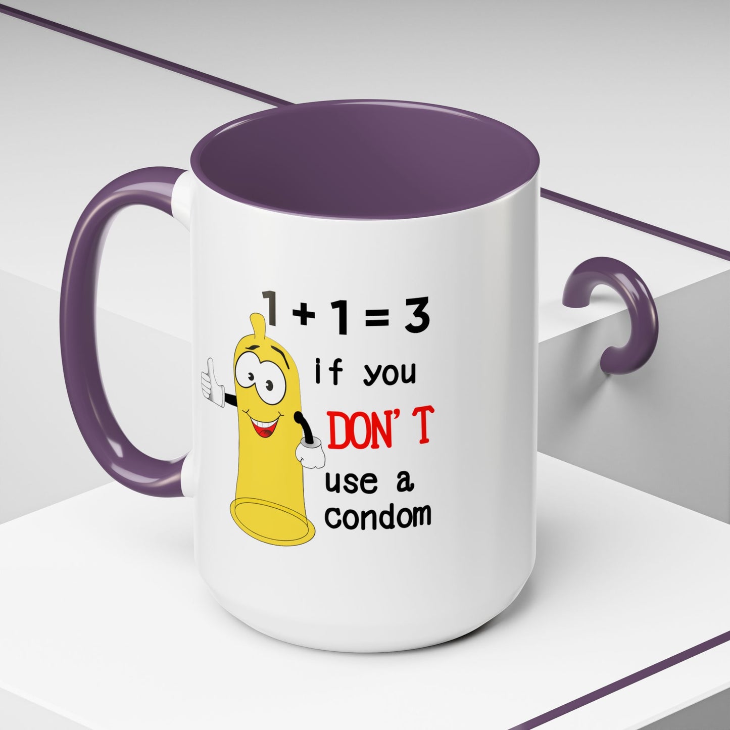 Adult Mug - One Plus One Equals Three