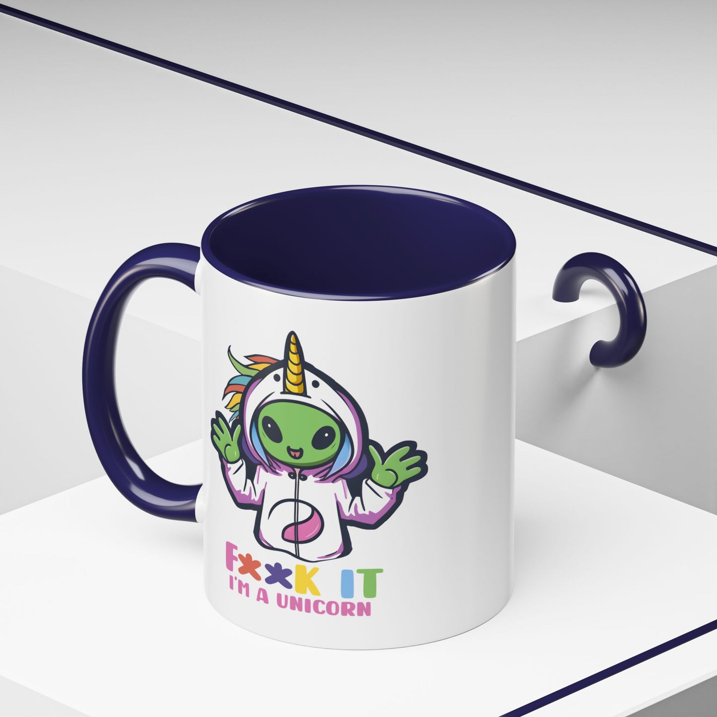 Alien Mug - F**K It I'm A Unicorn