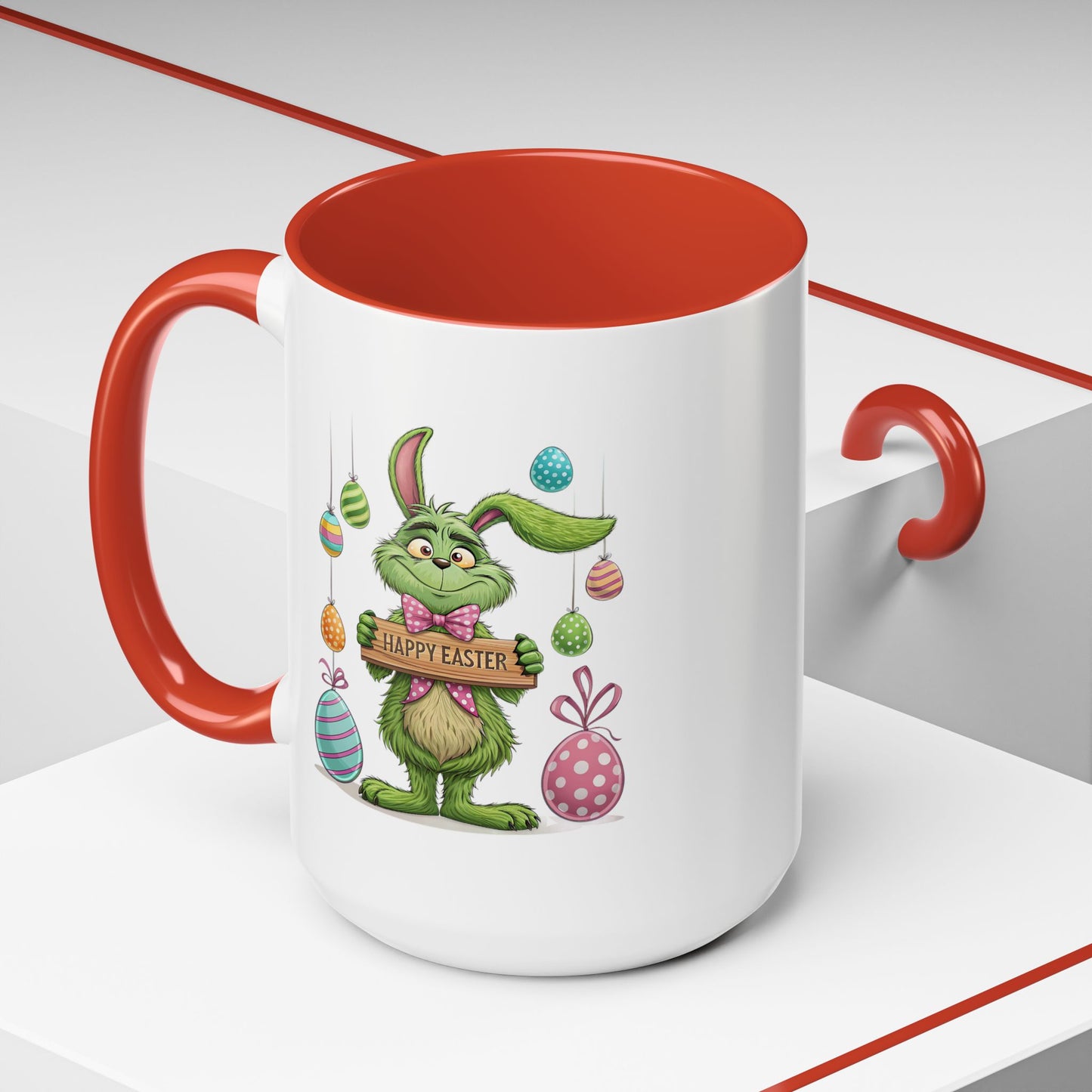 Easter Mug - Green Bunny