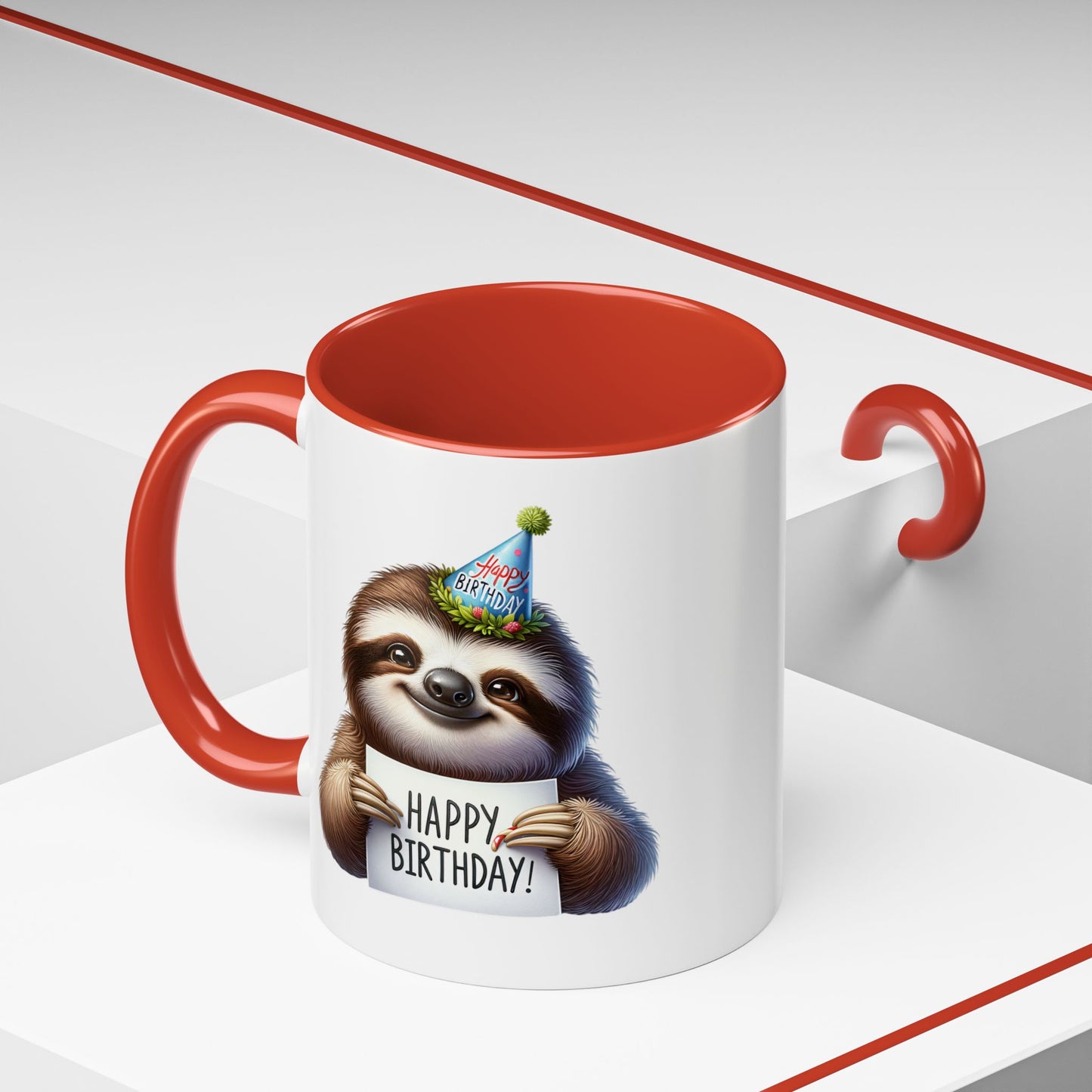 Birthday Mug - Sloth Clipart