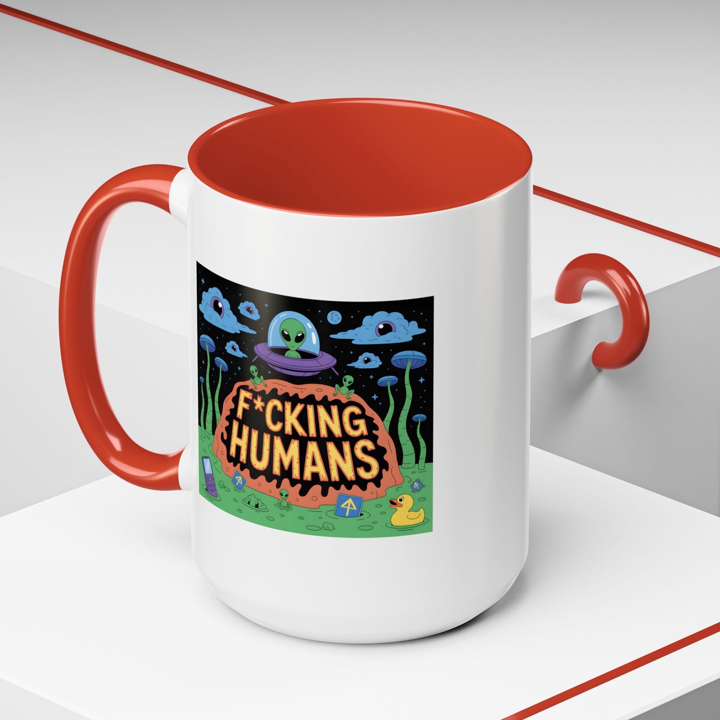 Alien Mug - F*cking Humans