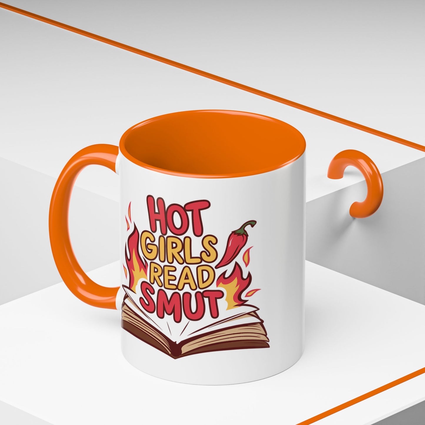 Adult Mug - Hot Girls Read Smut