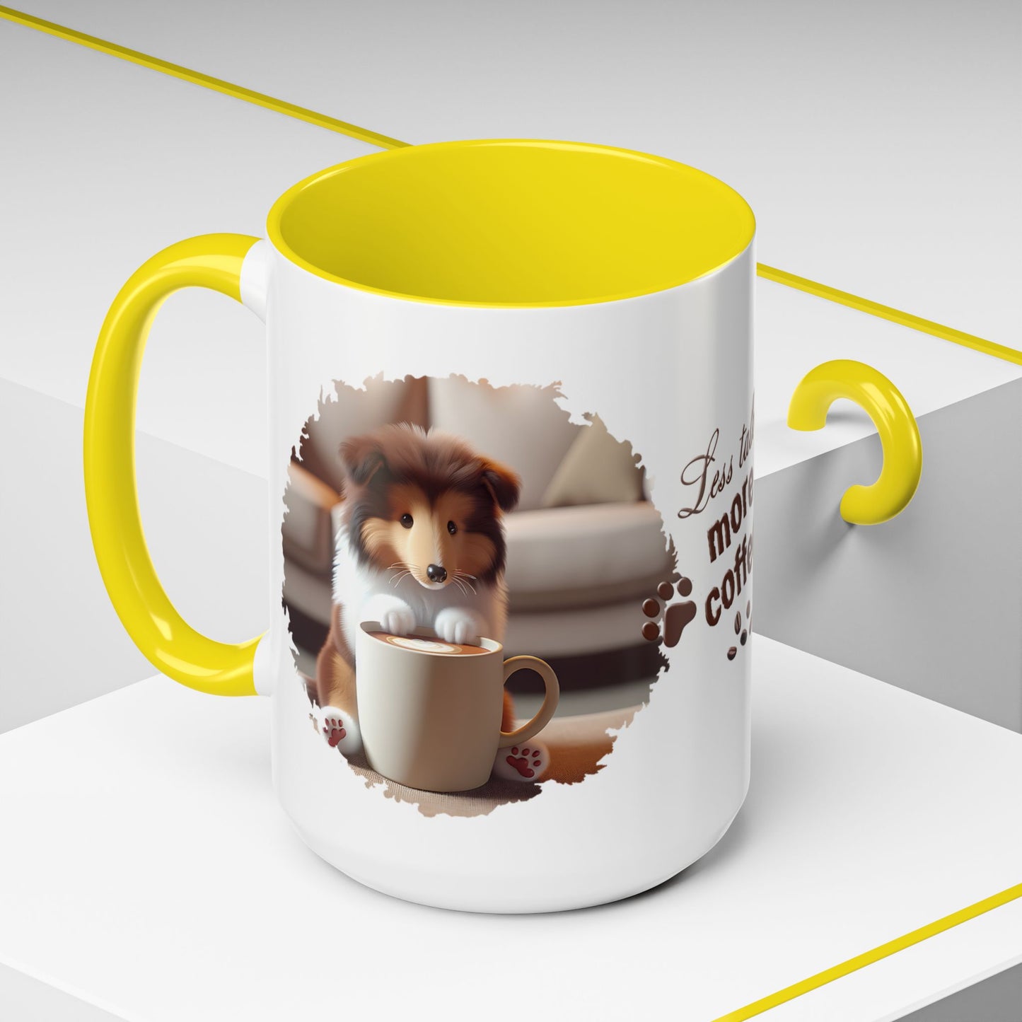 Animal Mug - Dog Coffee Wrap 36