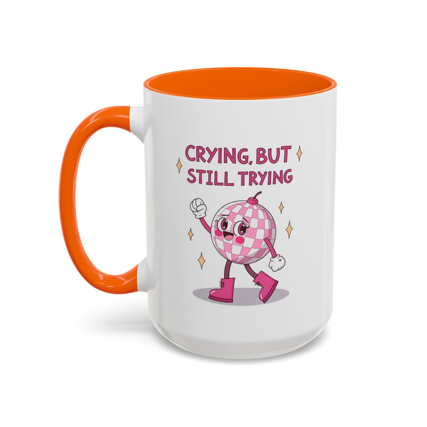 Wellness Mug - Crying But Still Trying