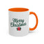 Christmas Mug - Merry Christmas Green Text