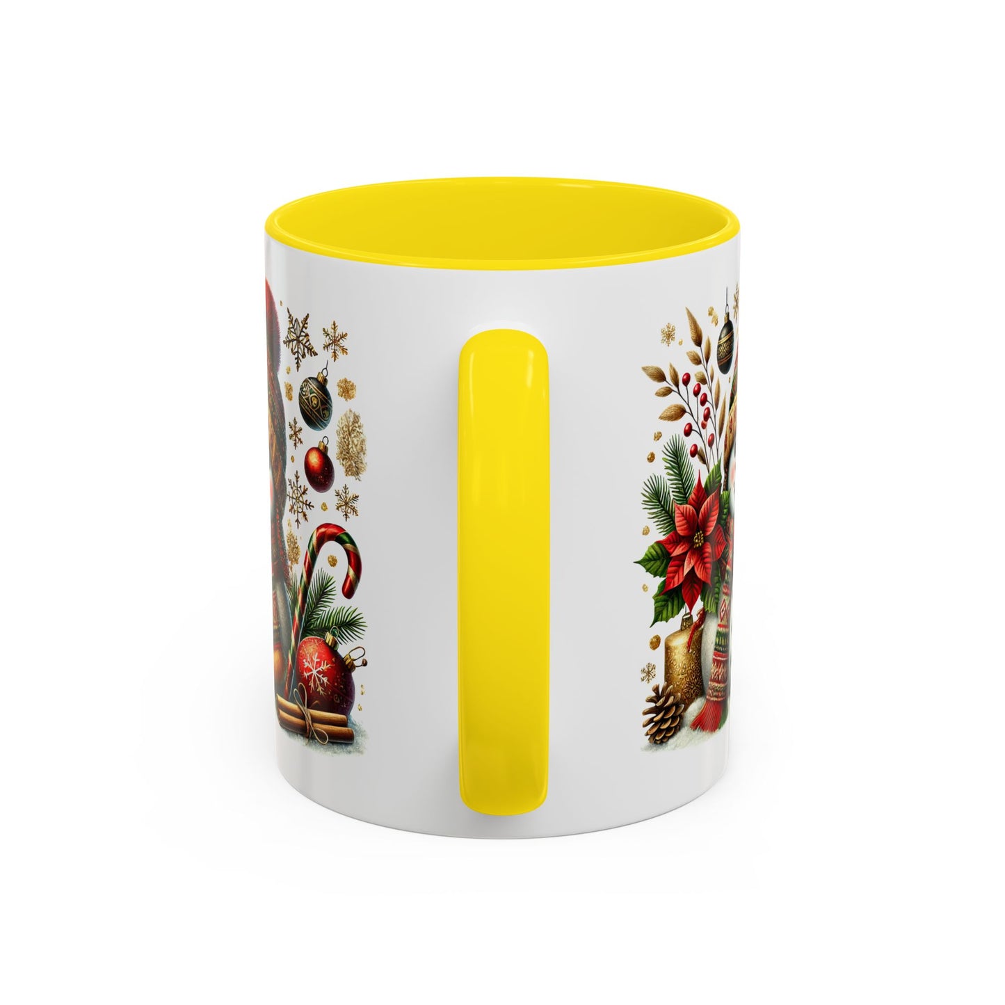 Christmas Mug - Snowman with Christmas Decorations