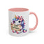 Birthday Mug - Girl Unicorn Happy Birthday Sign