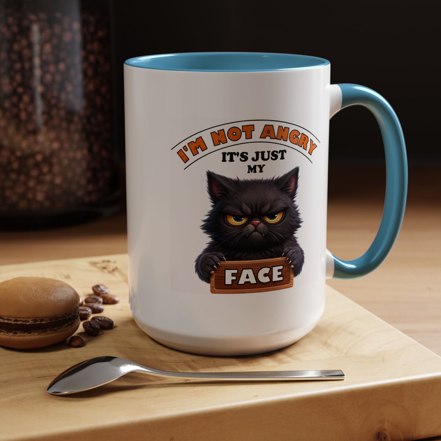 Humor Mug - I'm Not Angry It's Just My Face