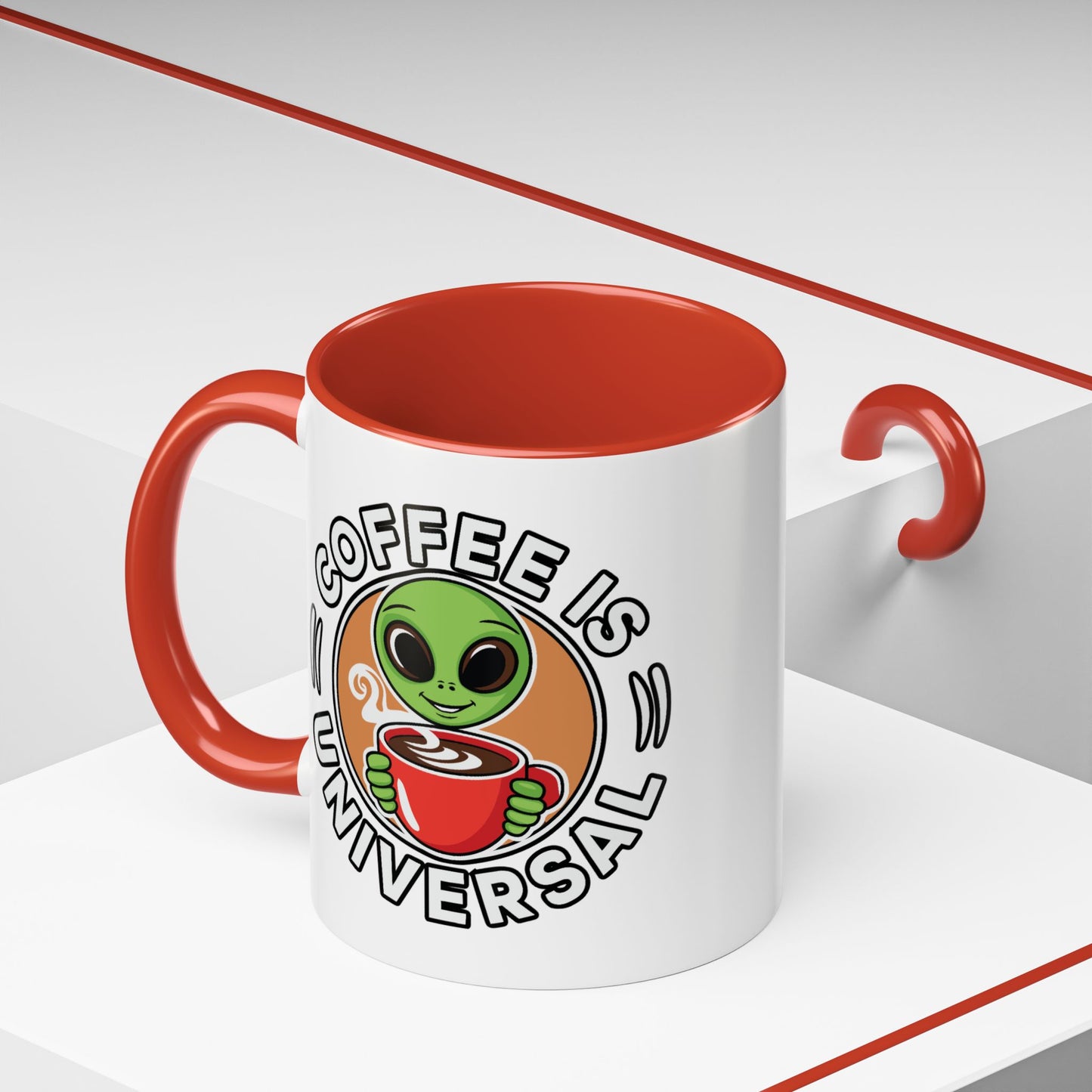 Alien Mug - Coffee Is Universal