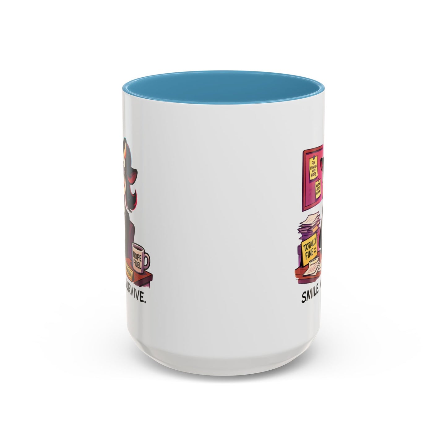 Office Mug - Smile Nod Survive