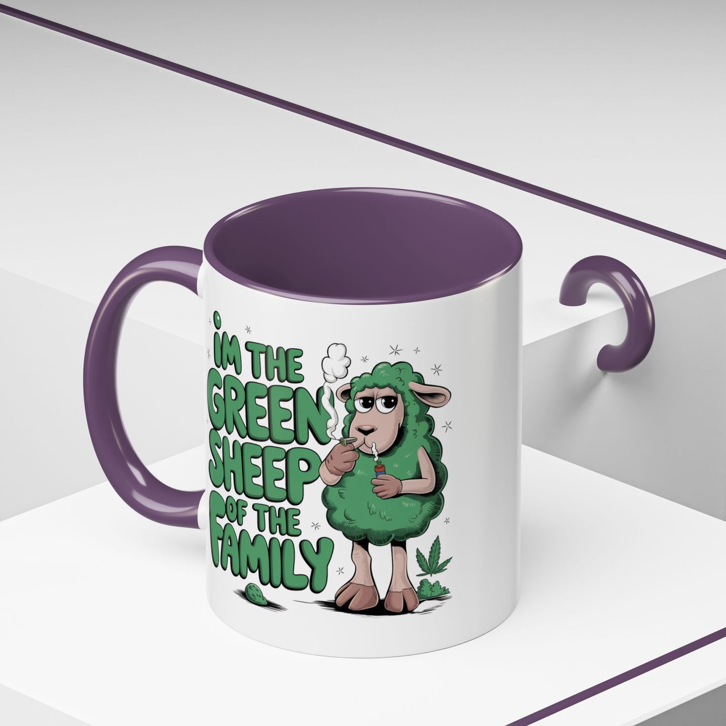 Adult Mug - I'm The Green Sheep
