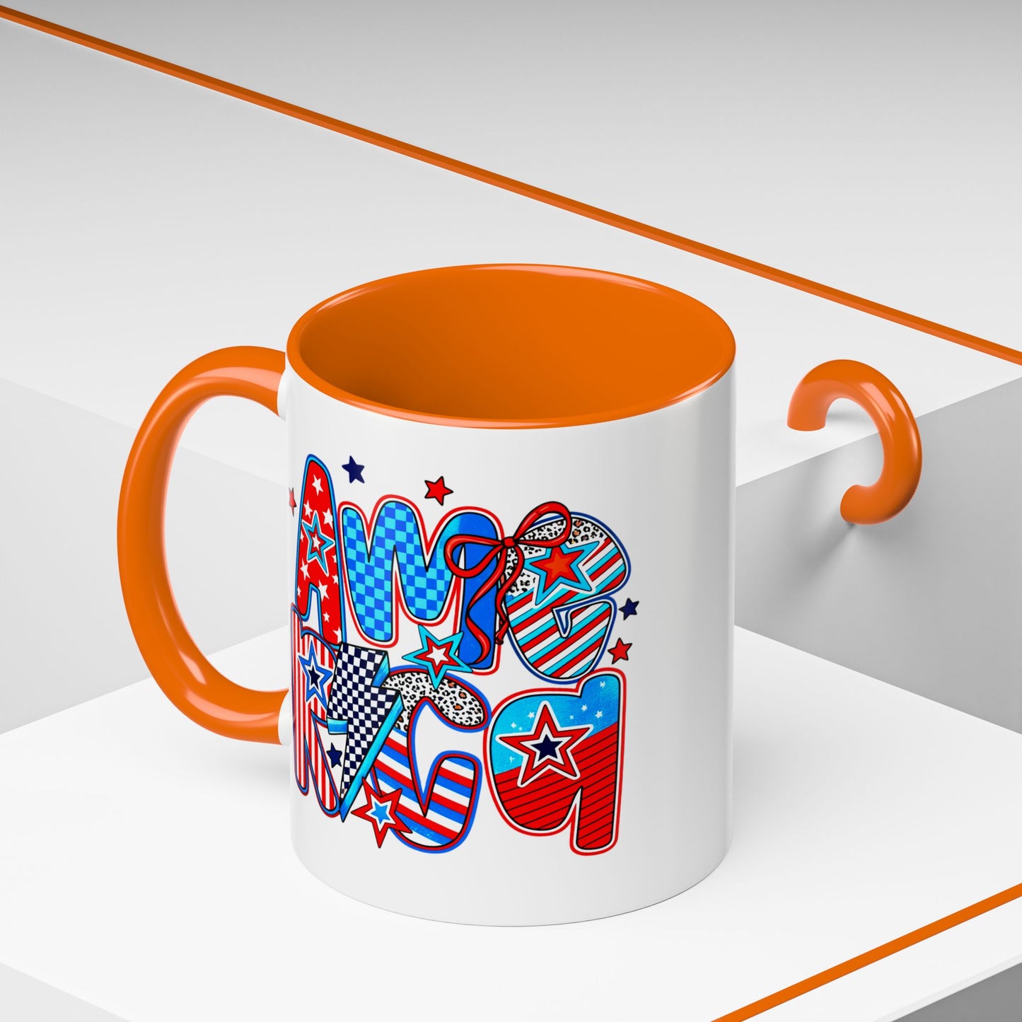 4th of July Mug - Retro America Coquette