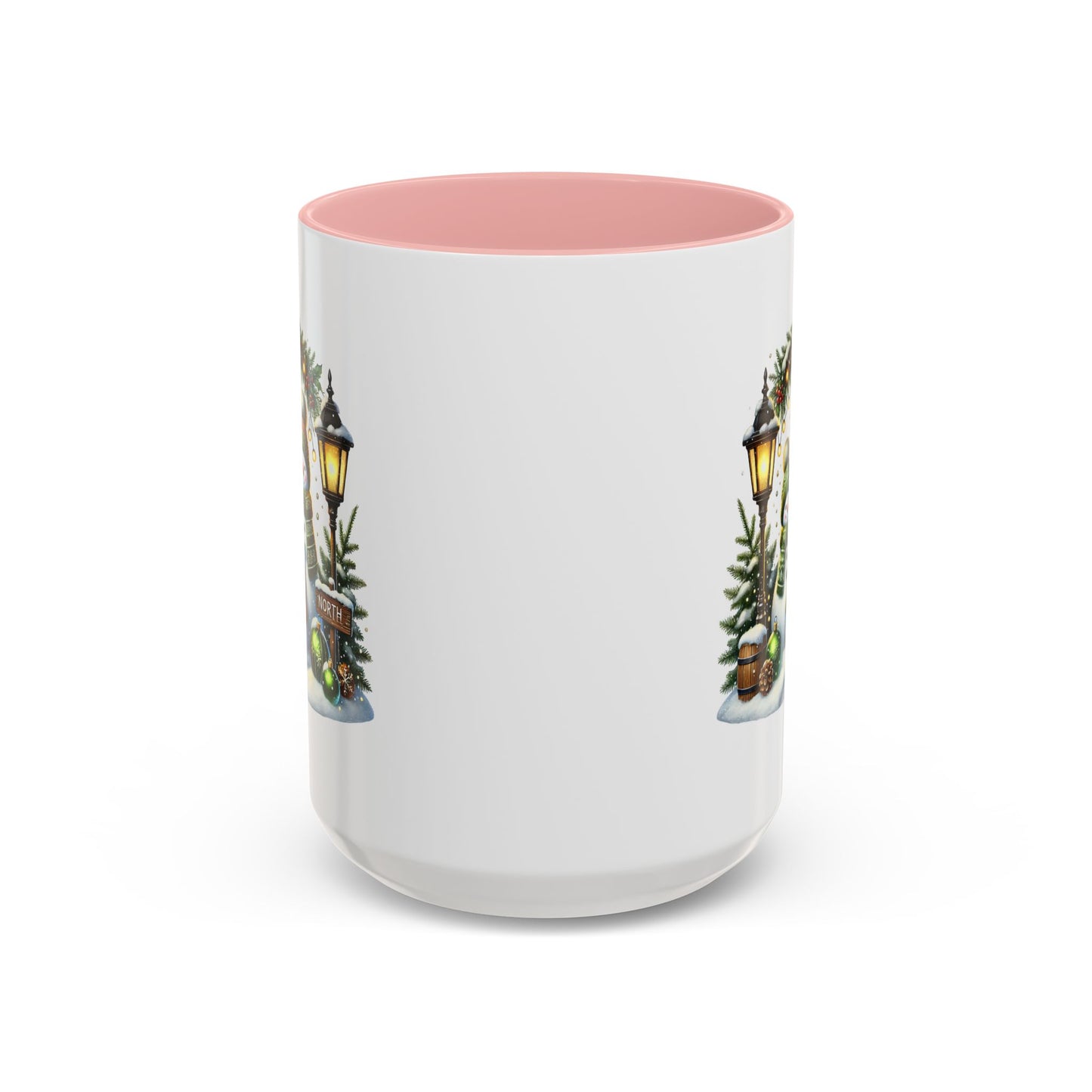 Christmas Mug - Green Snowman Family