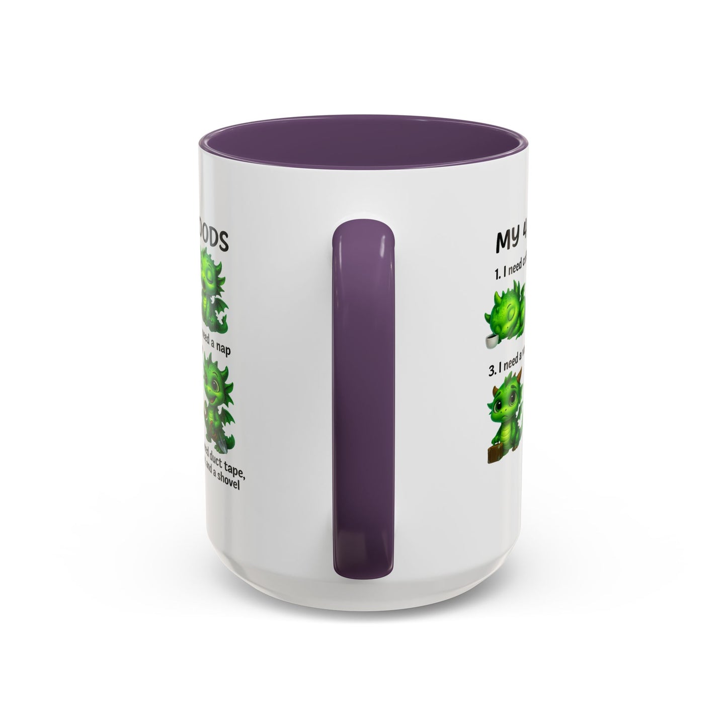 Humor Mug - My 4 Moods Dragon