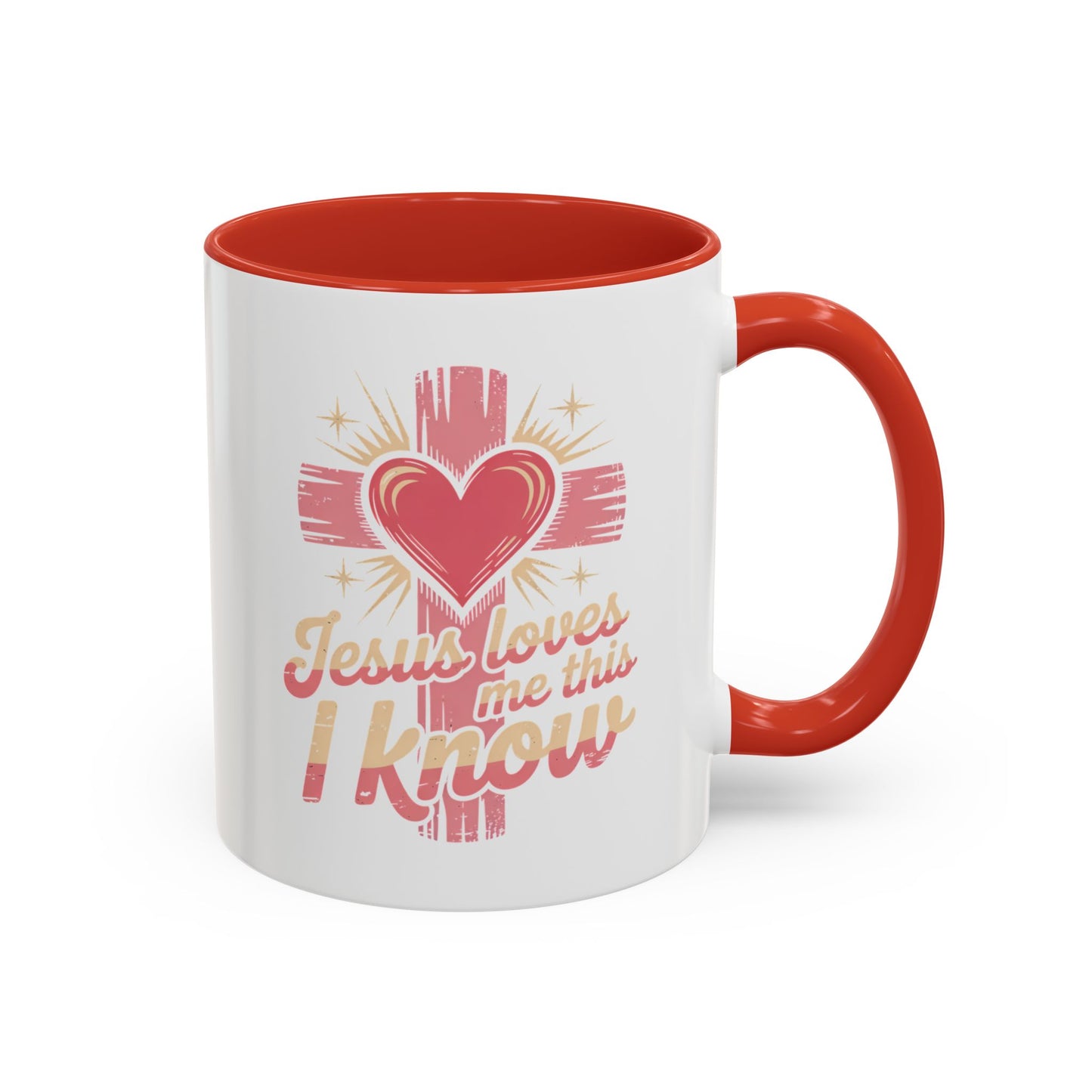 Religious Mug - Jesus Loves Me