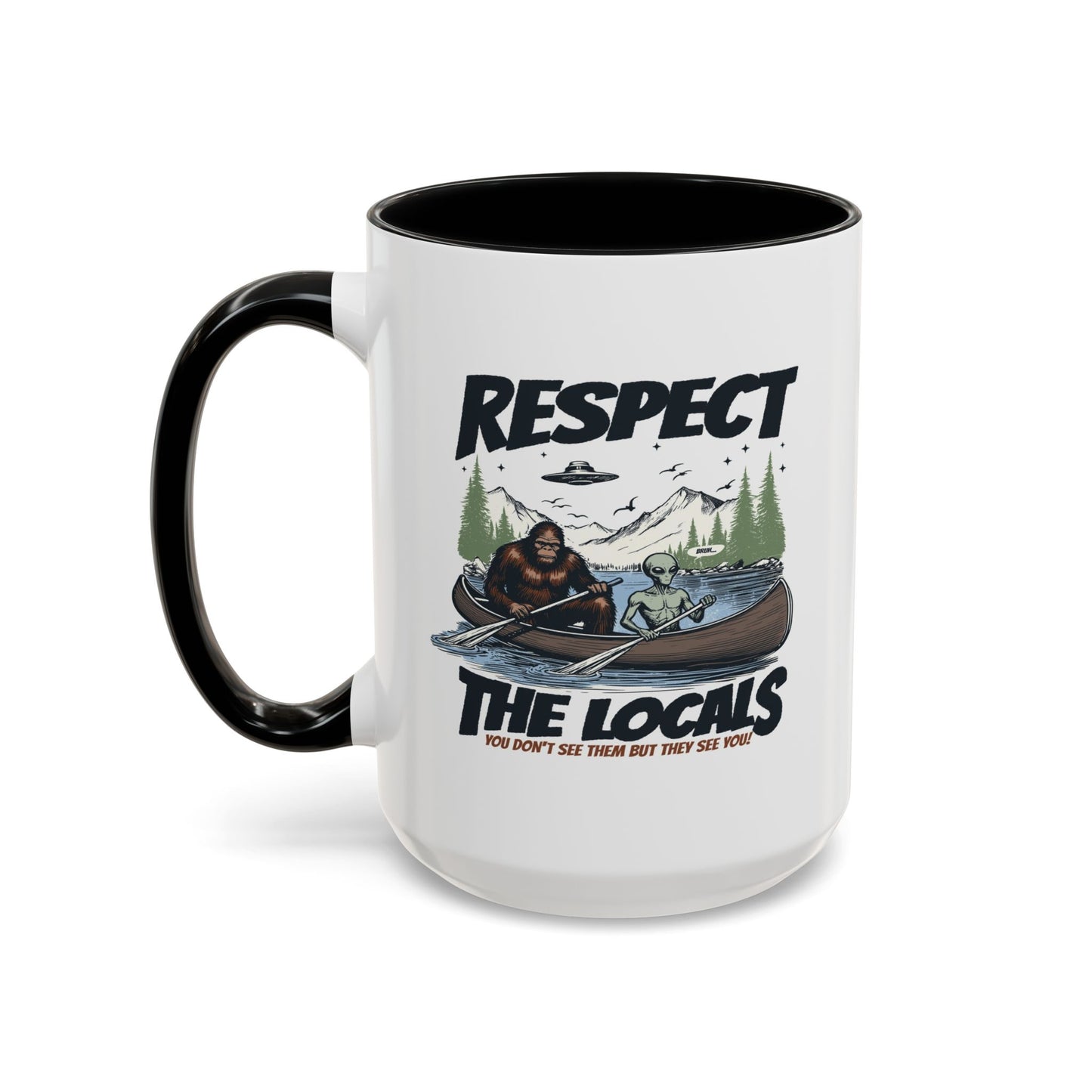Alien Mug - Respect The Locals