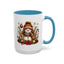 Christmas Mug - Gold Snowman