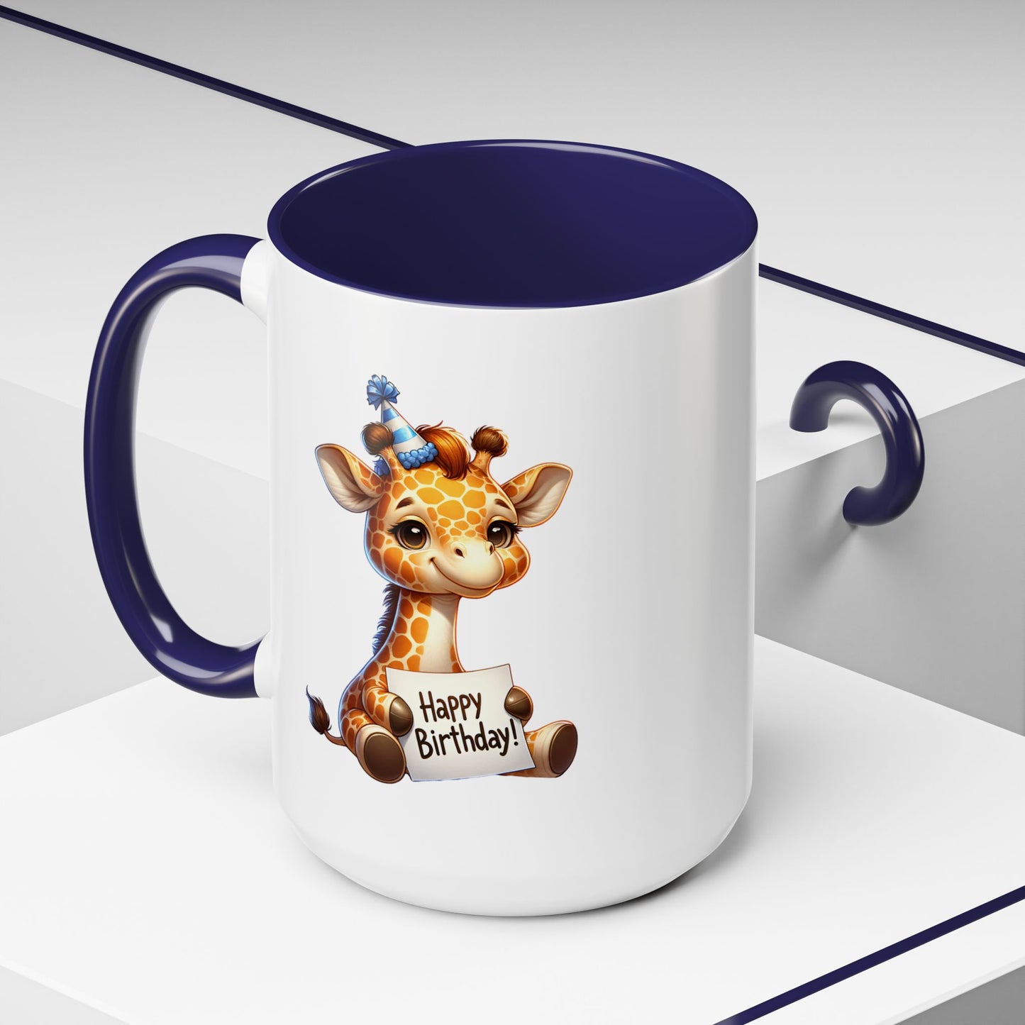 Birthday Mug - Giraffe Clipart