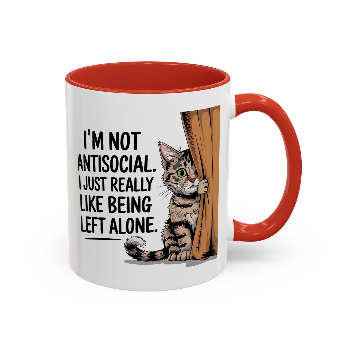 Animal Mug - I'm Not Antisocial