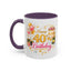 Birthday Mug - Happy 40th