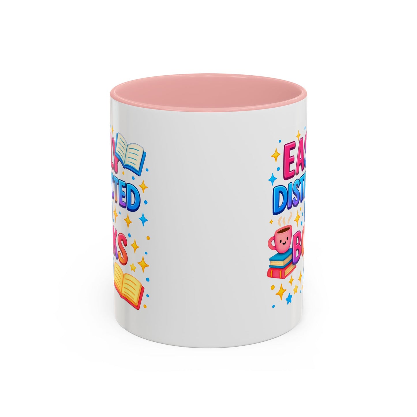 Humor Mug - Easily Distracted By Books