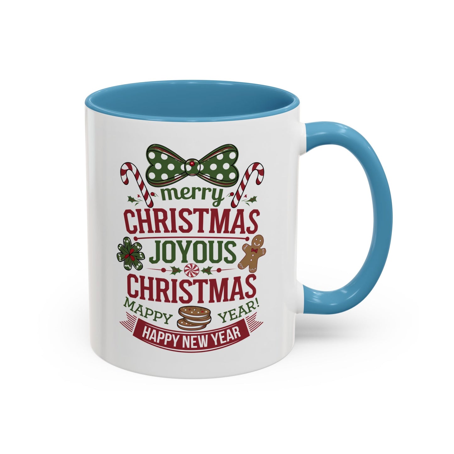 Christmas Mug - Merry Christmas Joyous Christmas Happy New Year