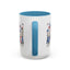 4th of July Mug - Floral America Patriotic