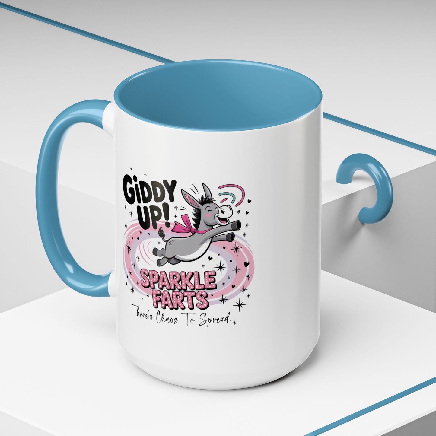 Humor Mug - Giddy Up Sparkle Farts