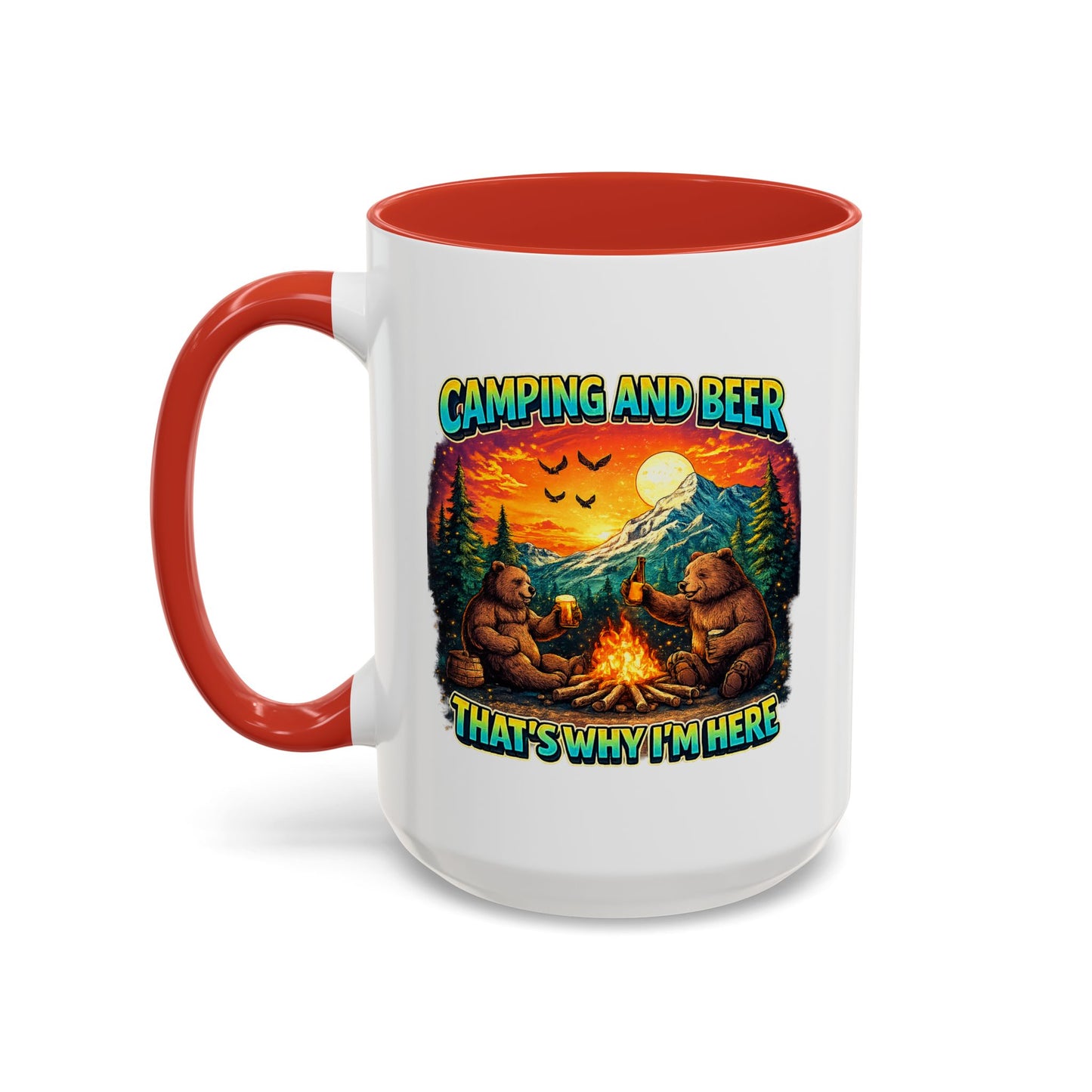 Humor Mug - Camping and Beer