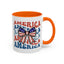 4th of July Mug - America Bow