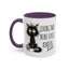 Humor Mug - Living That Nine Lives