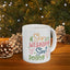 Motivation Mug - Stop Wishing Start Doing Flower