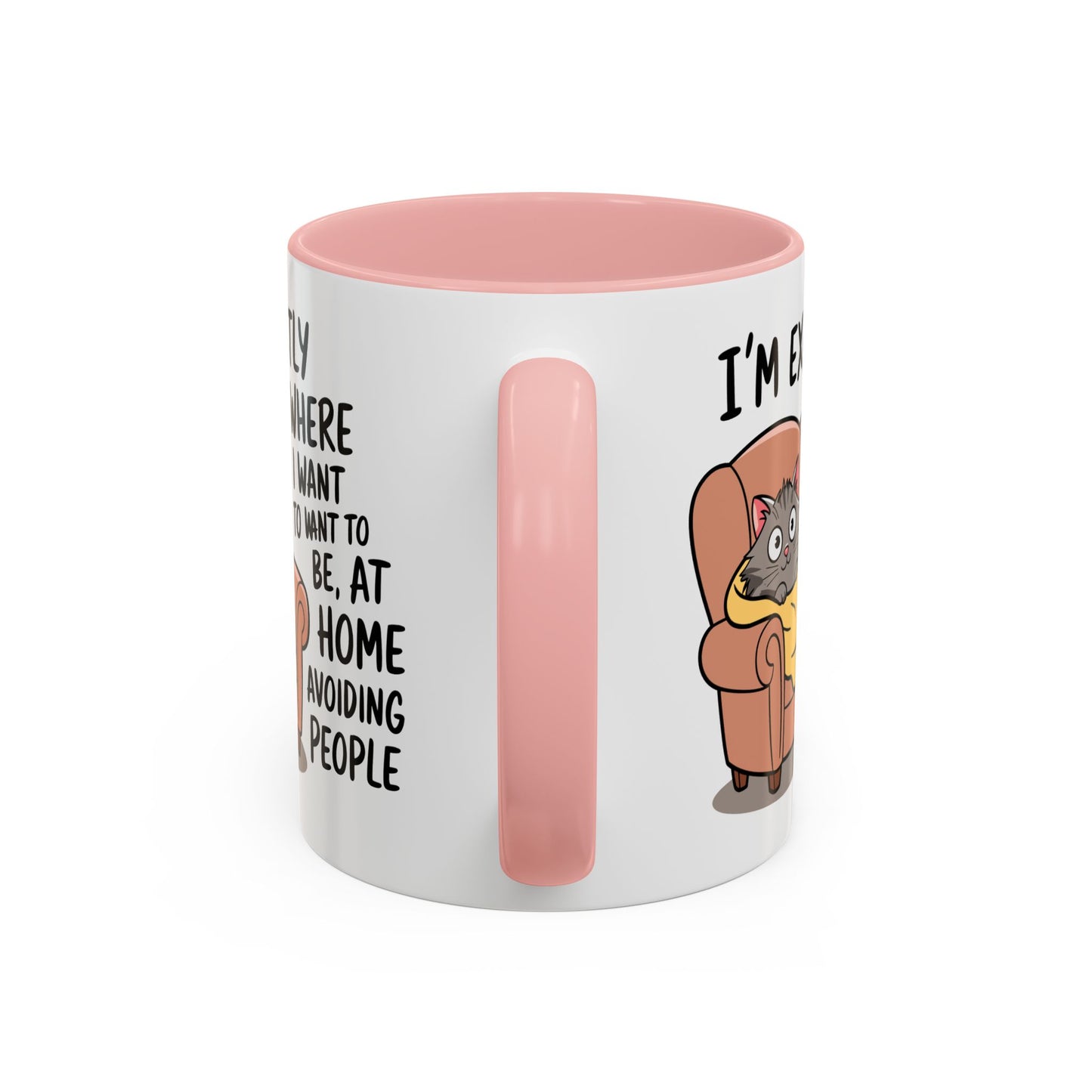 Animal Mug - I'm Exactly Where I Want To Be