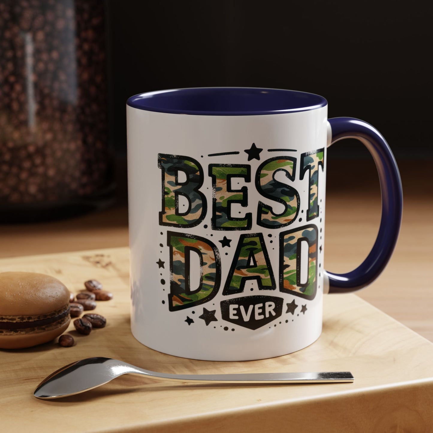 Father's Day Mug - Best Dad Ever Cammo