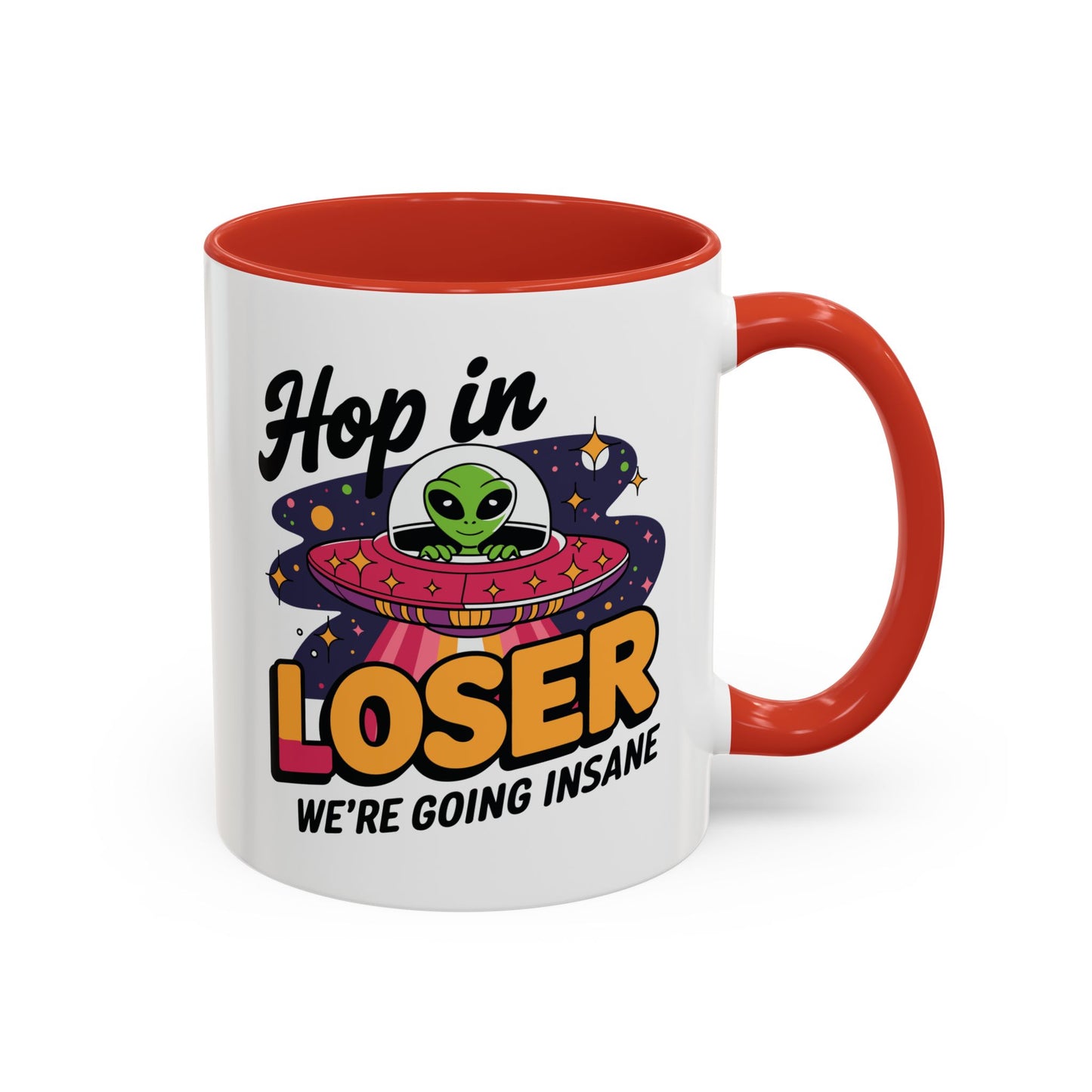 Alien Mug - Hop In Loser