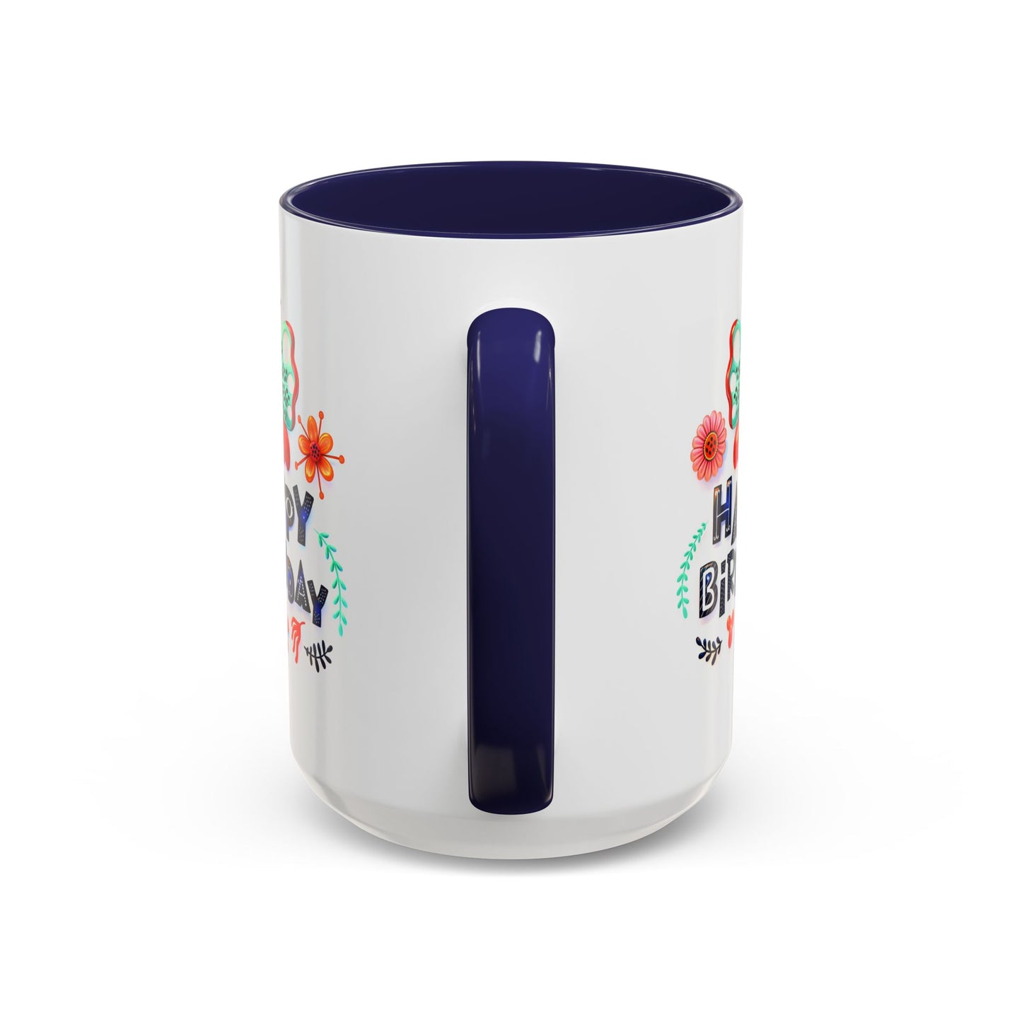 Birthday Mug - Butterfly Flowers