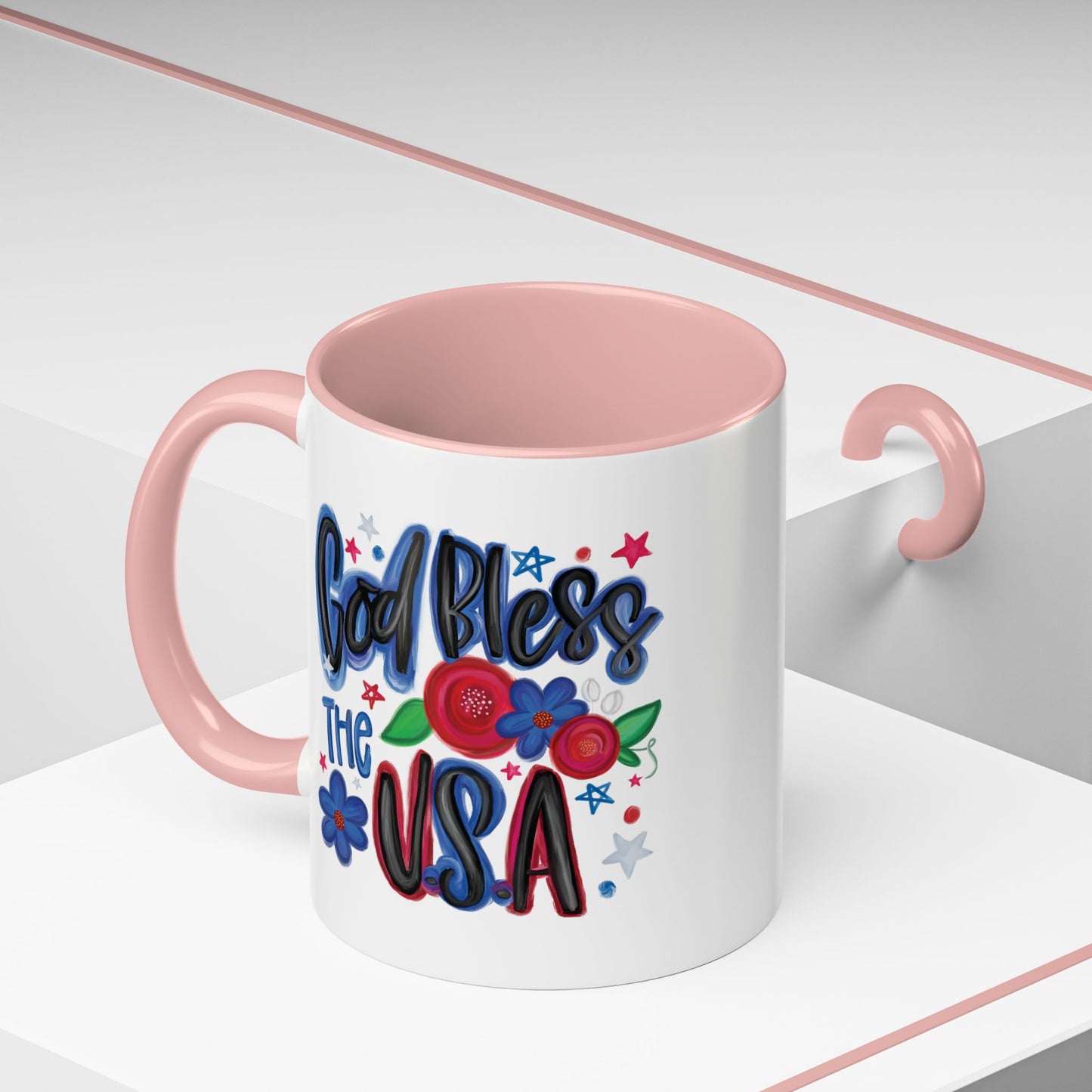 Religious Mug - God Bless Graffiti