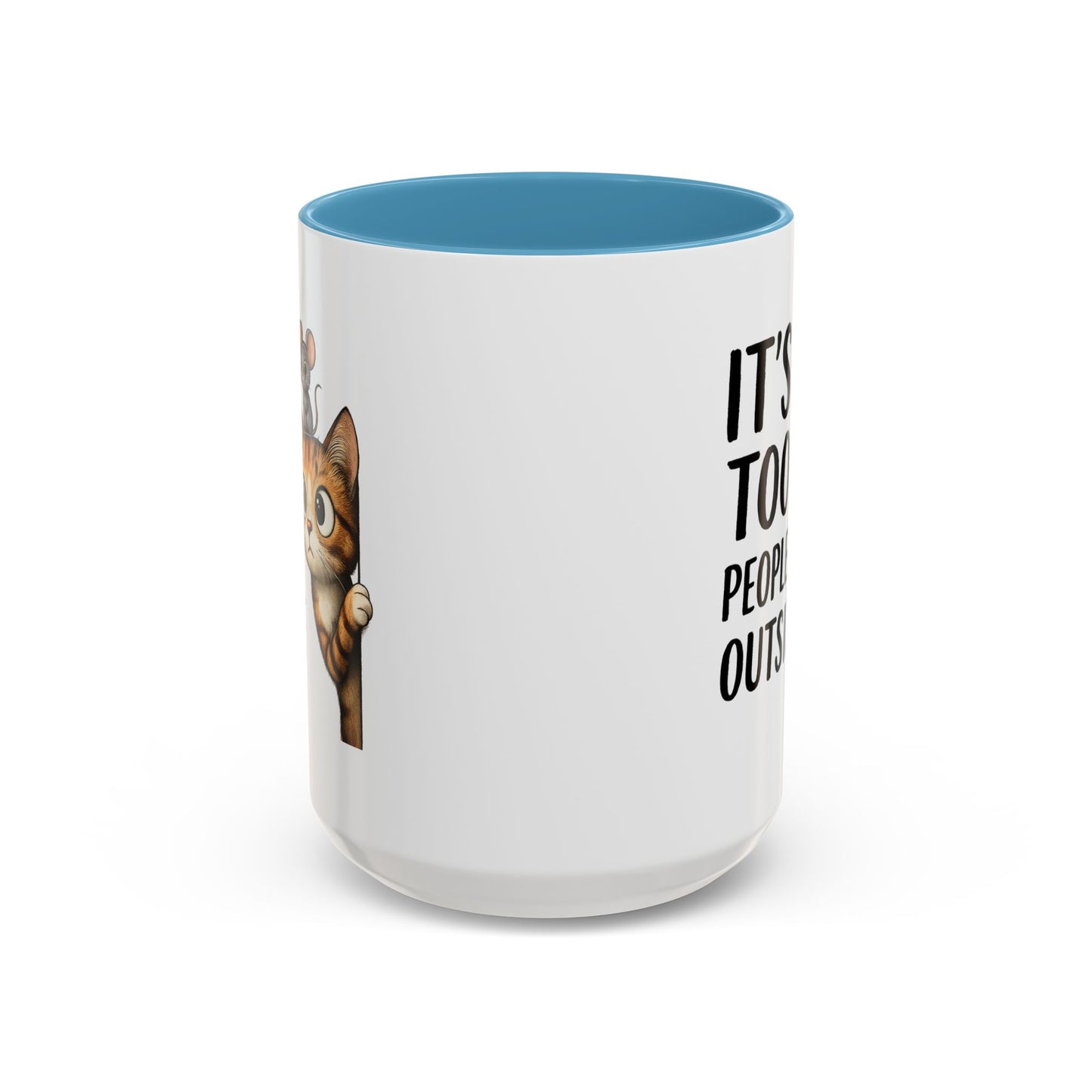 Animal Mug - It's Too Peopley Outside