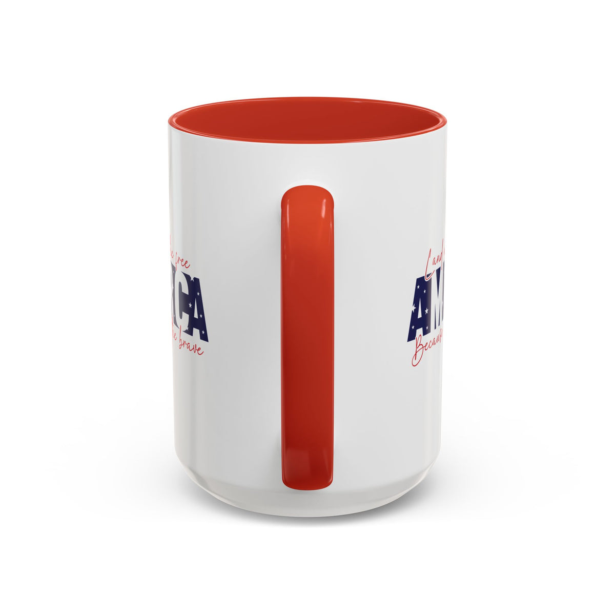 4th of July Mug - American Land of the Free Stars