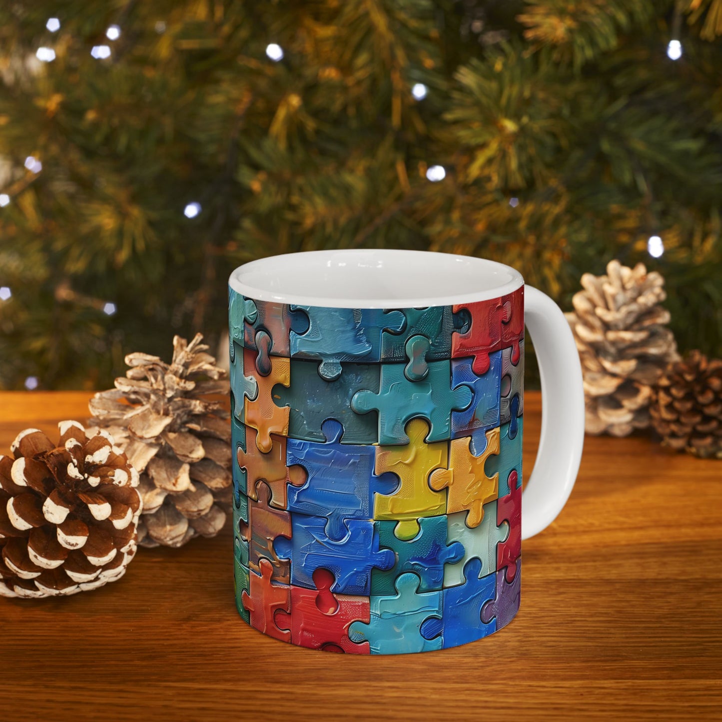 Artistic Mug - Colorful Jigsaw Puzzle