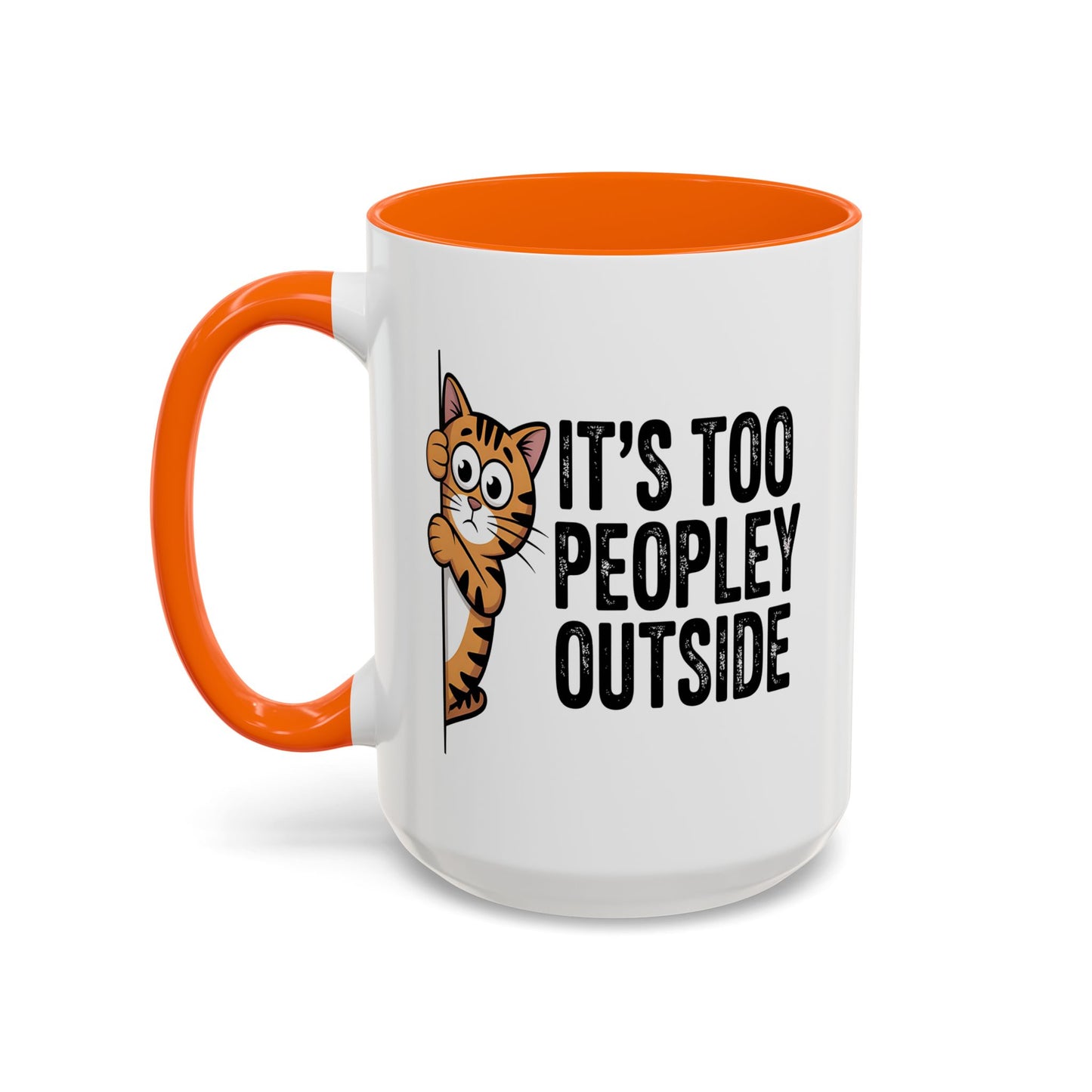 Animal Mug - It's Too Peopley Outside