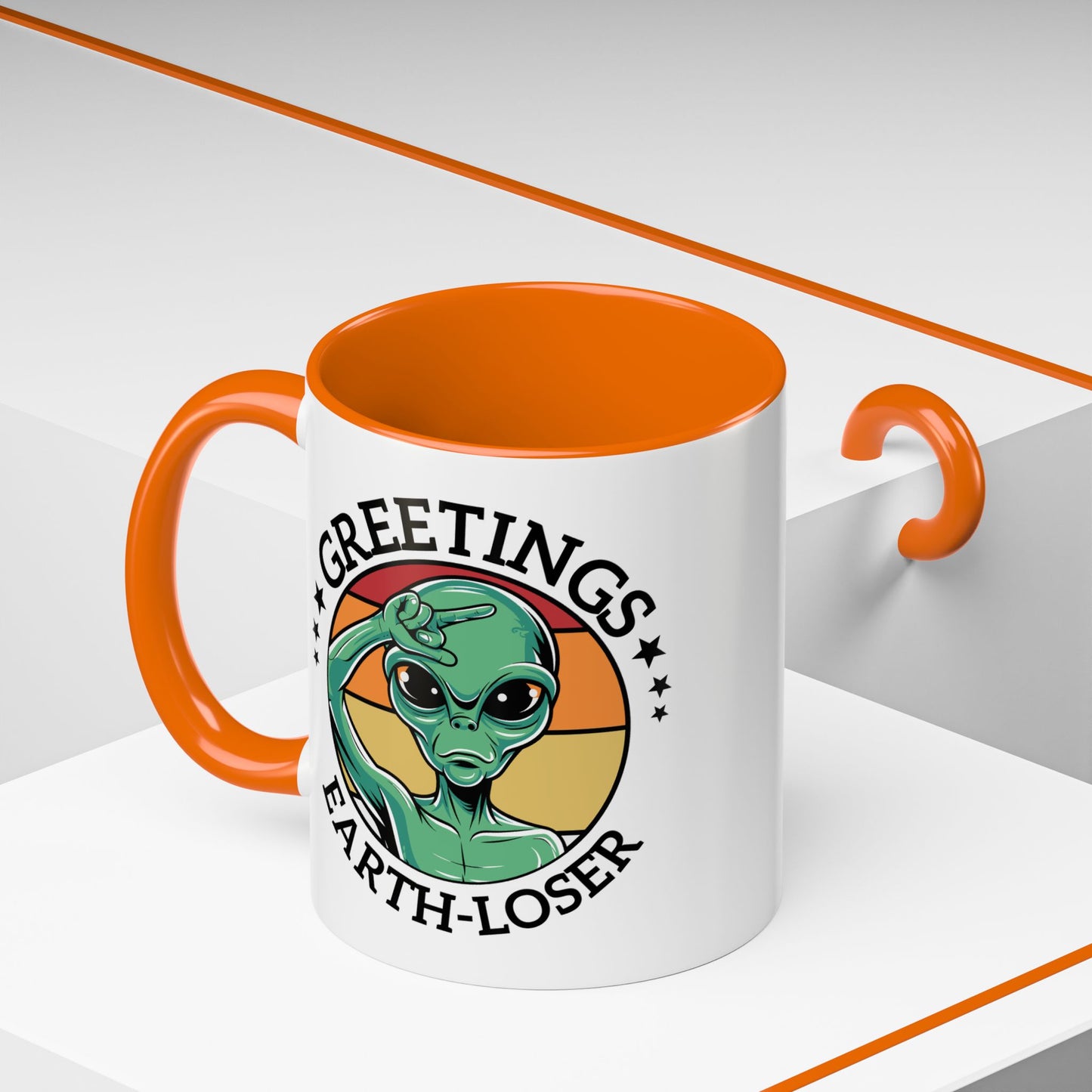 Alien Mug - Greetings Earth-Loser