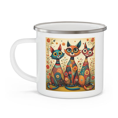 Animal Mug - Whimsical Cats 1