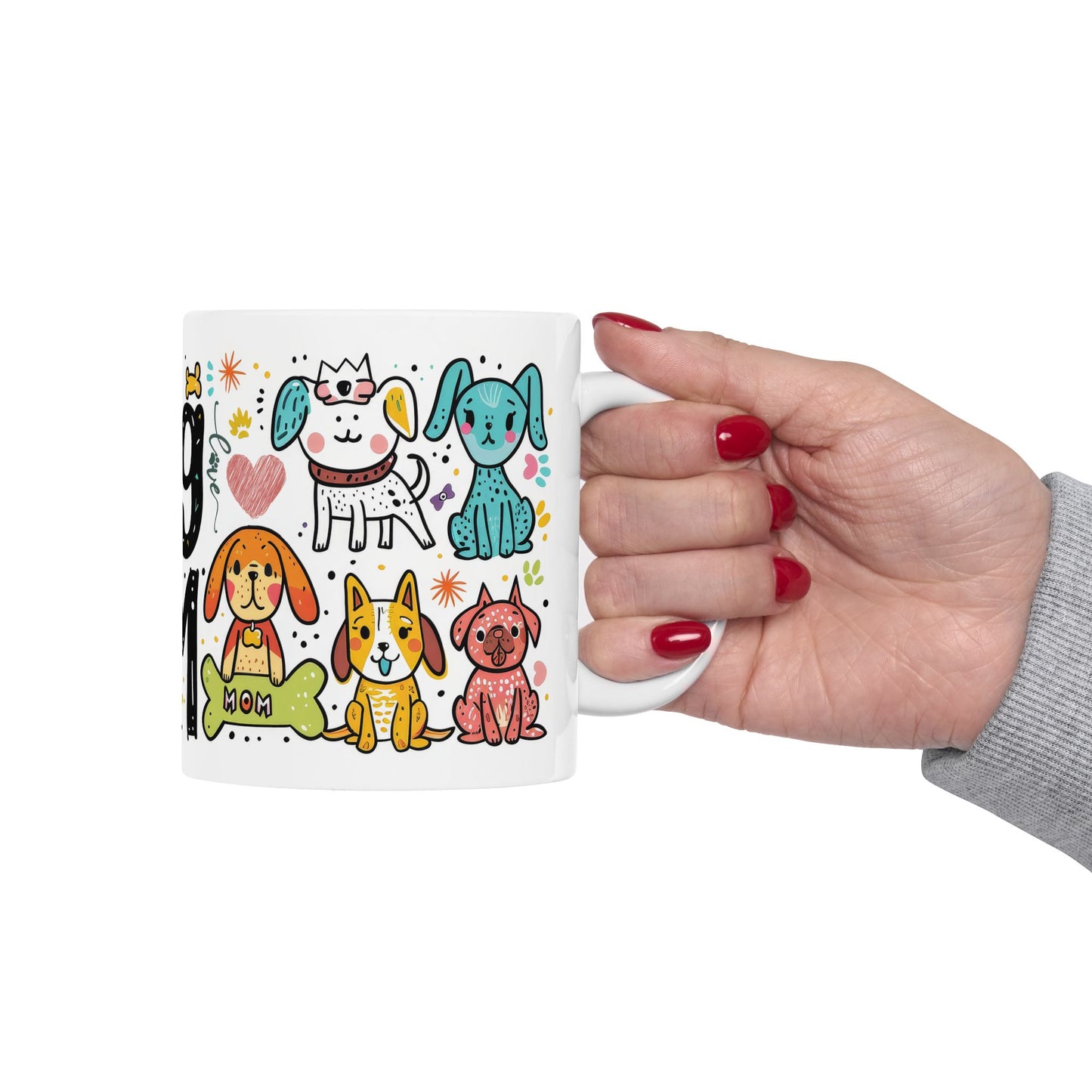 Animal Mug - Dog Mom Wrap 1