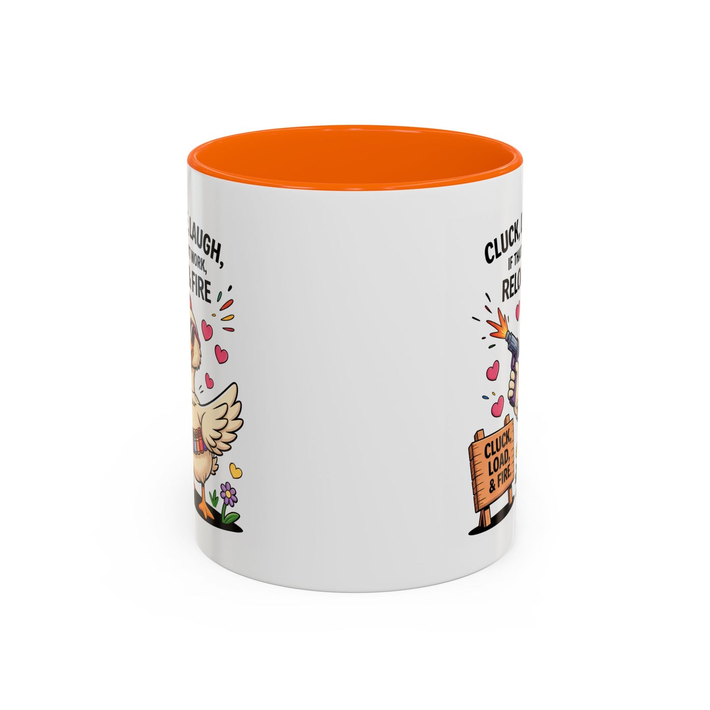 Adult Mug - Cluck Love Laugh