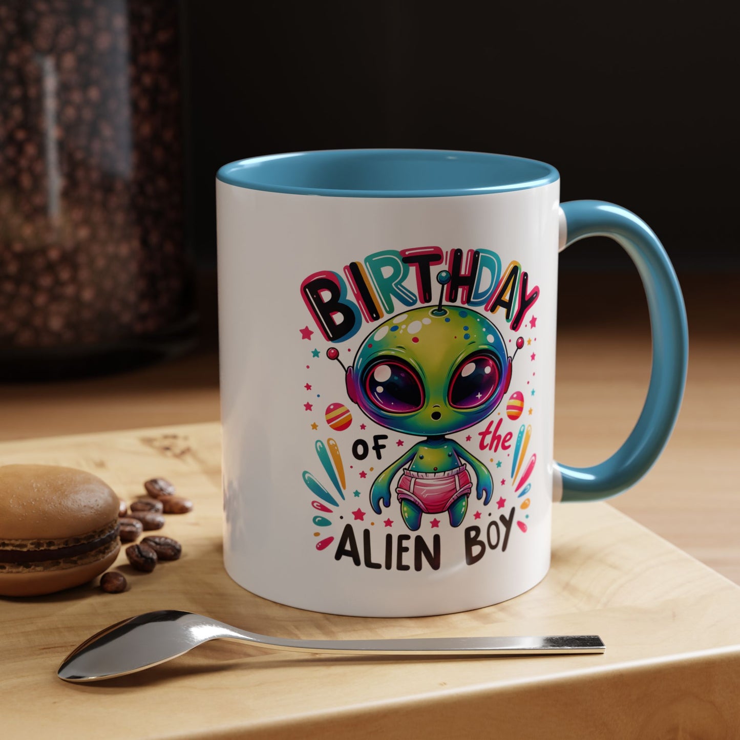 Alien Mug - Birthday Alien Boy
