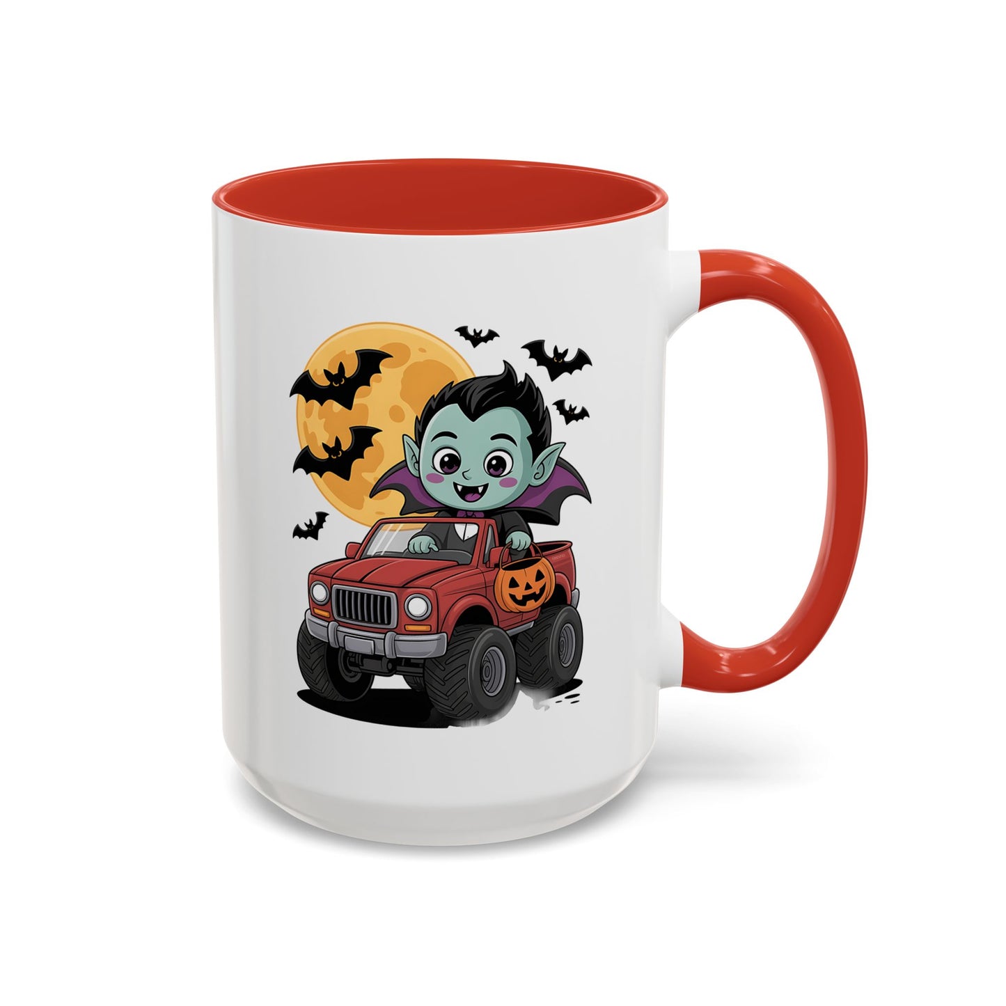Halloween Mug - Driving Vampire